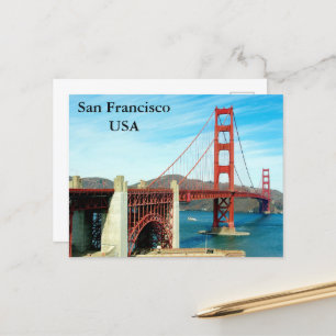 Carte Postale Vintage San Francisco USA Travel Tourisme