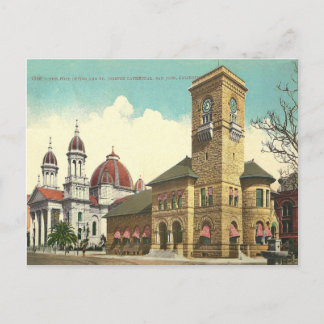 Carte Postale Vintage San Jose Californie
