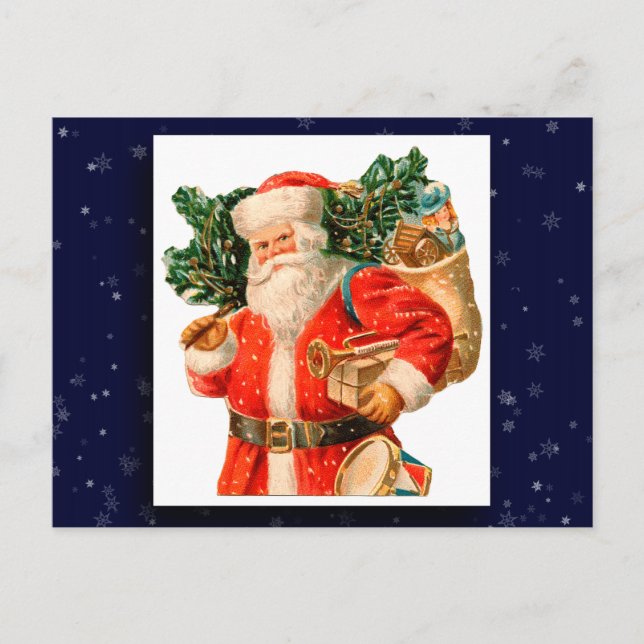 Carte postale vintage Santa Claus (Devant)