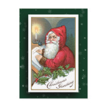 Carte postale vintage Santa Claus