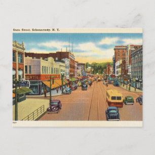 Carte Postale Vintage, Schenectady New York