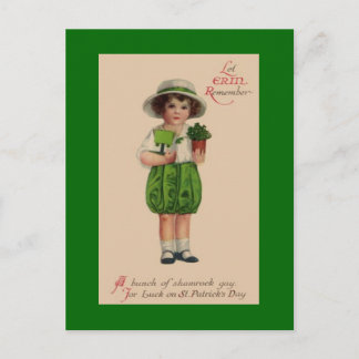 Carte postale vintage St. Patrick's Day