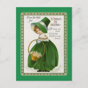 Carte postale vintage St Patrick's Day