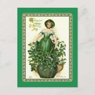 Carte postale vintage St Patrick's Day