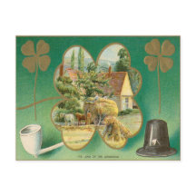 Carte postale vintage St. Patrick's Day