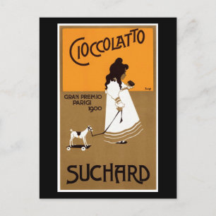 Carte Postale Vintage Suchard Cioccolatto