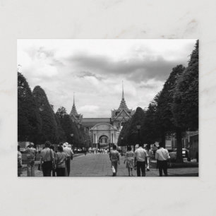 Carte Postale Vintage Thaïlande Bangkok Porte du palais royal to