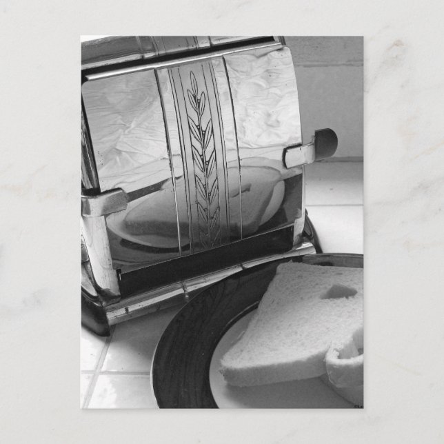 Carte postale vintage Toaster Kitchen Art (Devant)