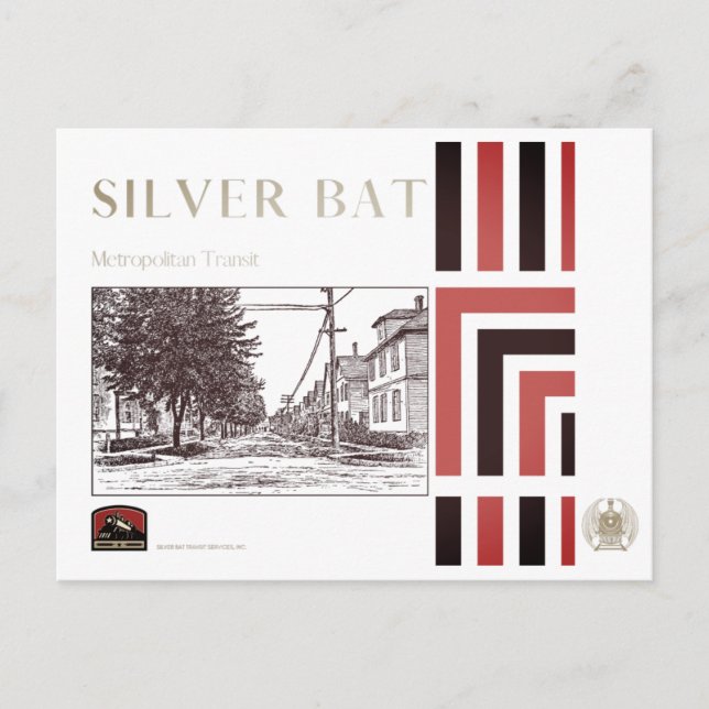 Carte Postale Vintage train postcard (Devant)