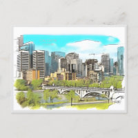 Vintage travel Calgary Alberta Canada edmonton