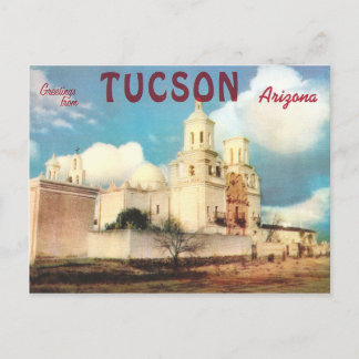 Carte Postale Vintage Tucson