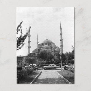 Carte Postale Vintage Turquie Istanbul La Mosquée Bleue