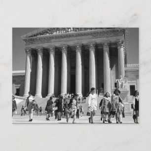 Carte Postale Vintage USA Washington Memorial Lincoln
