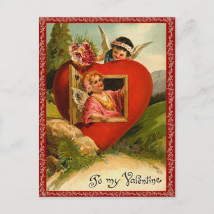 Carte postale vintage Valentine