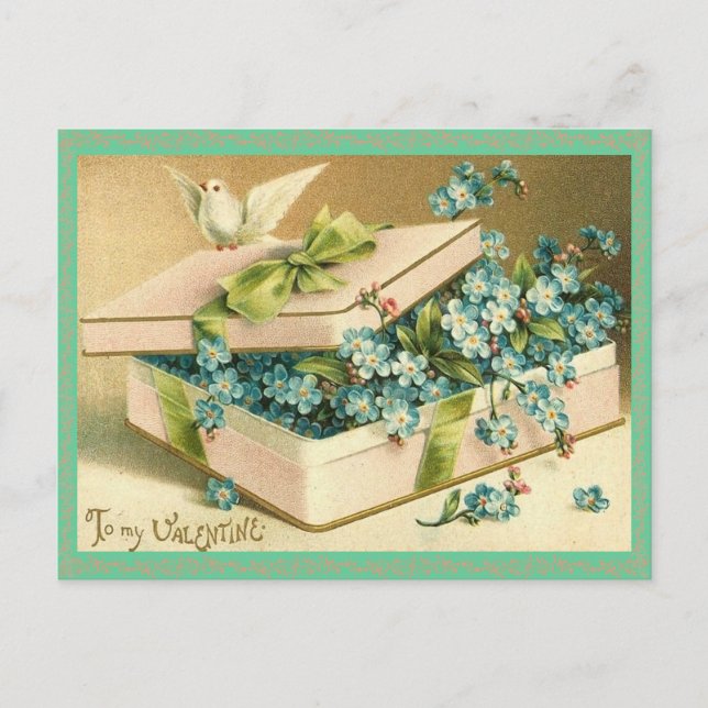 Carte postale vintage Valentine (Devant)