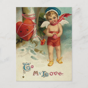 Carte postale vintage Valentine