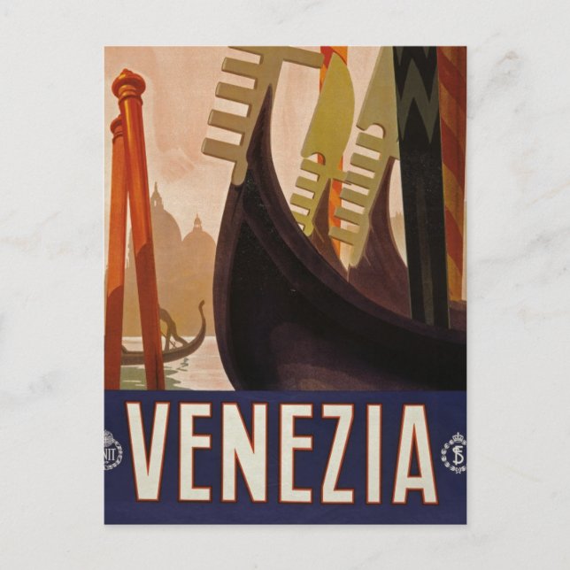 Carte postale Vintage Venezia (Devant)