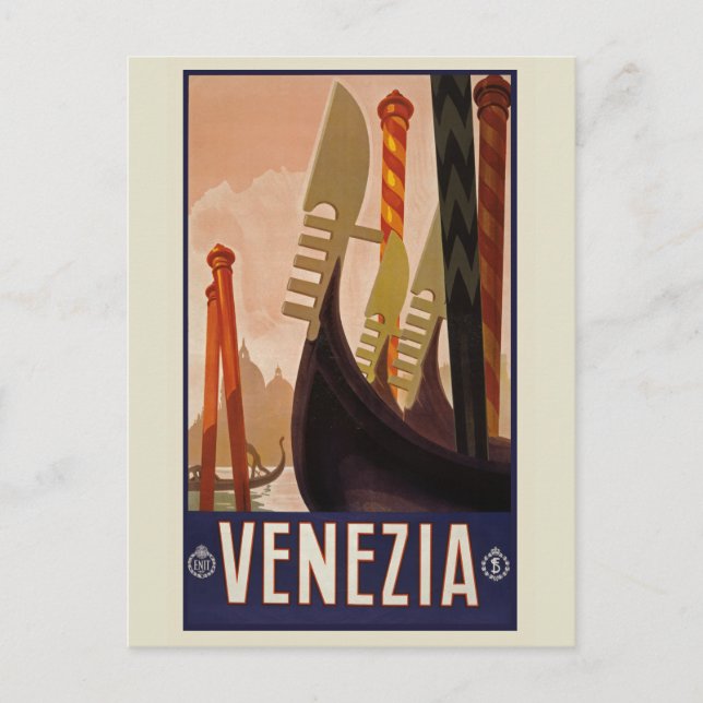 Carte postale Vintage Venezia (Devant)