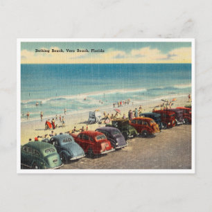 Carte Postale Vintage Vero Beach, Floride