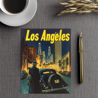 Carte Postale Vintage voyage de Los Angeles