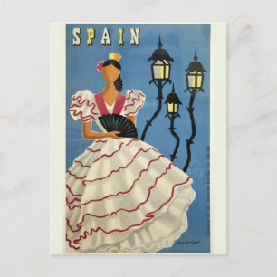 Carte postale Vintage voyage ESPAGNE