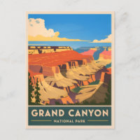 Vintage voyage Grand Canyon National Park Rétro
