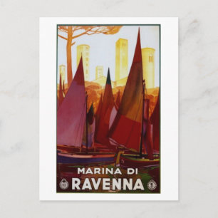 Carte Postale Vintage Voyage Italie, Ravenne -
