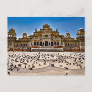Carte Postale Vintage voyage Jaipur Inde Rajasthan coloré
