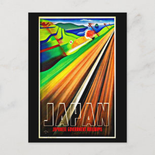 Carte postale Vintage voyage-Japon