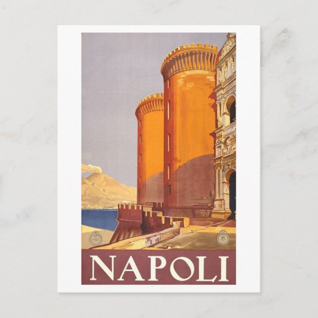 Carte postale Vintage voyage Naples (Napoli) (Devant)