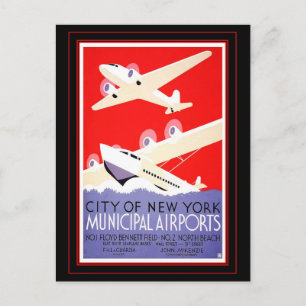 Carte postale Vintage voyage New York Amérique