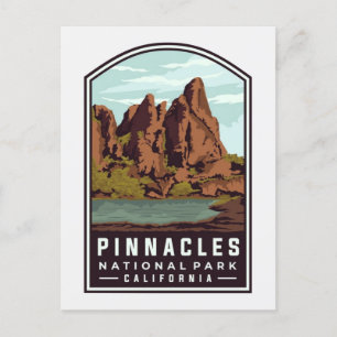 Carte Postale Vintage voyage Pinnacles National Park California