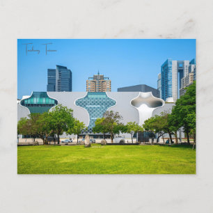 Carte Postale Vintage voyage Taichung Taïwan asia ville retro