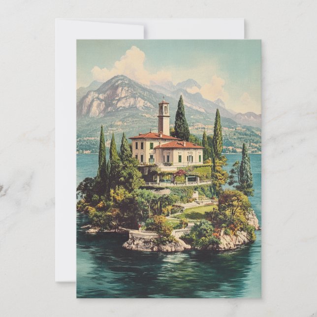 Carte postale Vintage voyage Toscane (Devant)