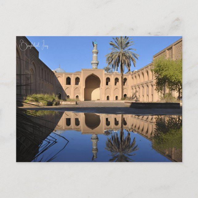 Carte Postale Vintage voyage ville Bagdad Iraq aerienne retro (Devant)