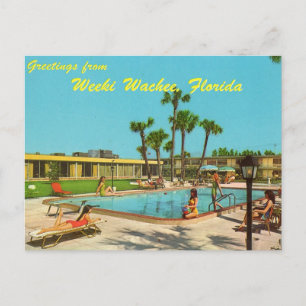 Carte postale vintage Weeki Wachee Florida