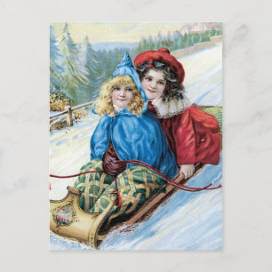 Carte Postale Vintages enfants