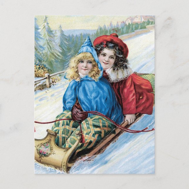 Carte Postale Vintages enfants (Devant)