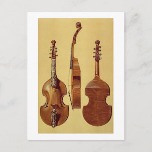 Carte Postale Viola d'Amore, 18ème siècle, de 'Musical Instrum