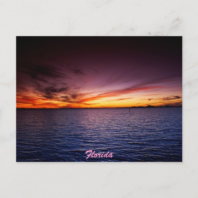 Carte Postale Violet (Devant)