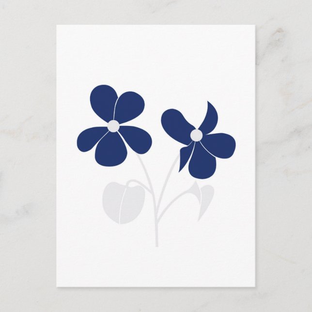 Carte Postale Violet (Devant)