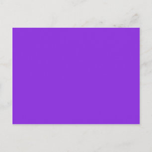 Carte Postale violet bleu couleur