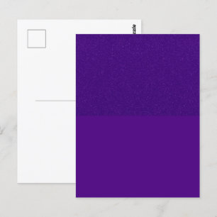 Carte postale violet inférieure de Parties scintil
