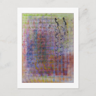 Carte postale violette