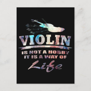 Carte Postale violon