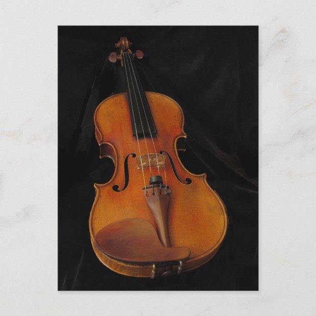 Carte Postale Violon (Devant)