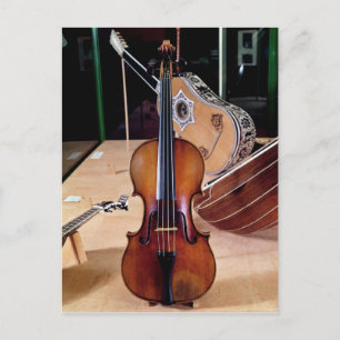 Carte Postale Violon, par Stradivari, Cremona, 1699 (photo;