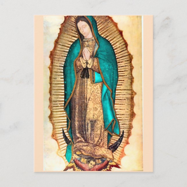 Carte Postale Virgen de Guadalupe (Devant)