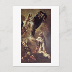 Carte Postale Virgin and Child Appearing to St. Philip Neri, 172