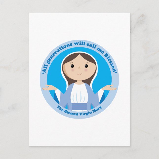 Carte Postale Virgin Mary (Devant)